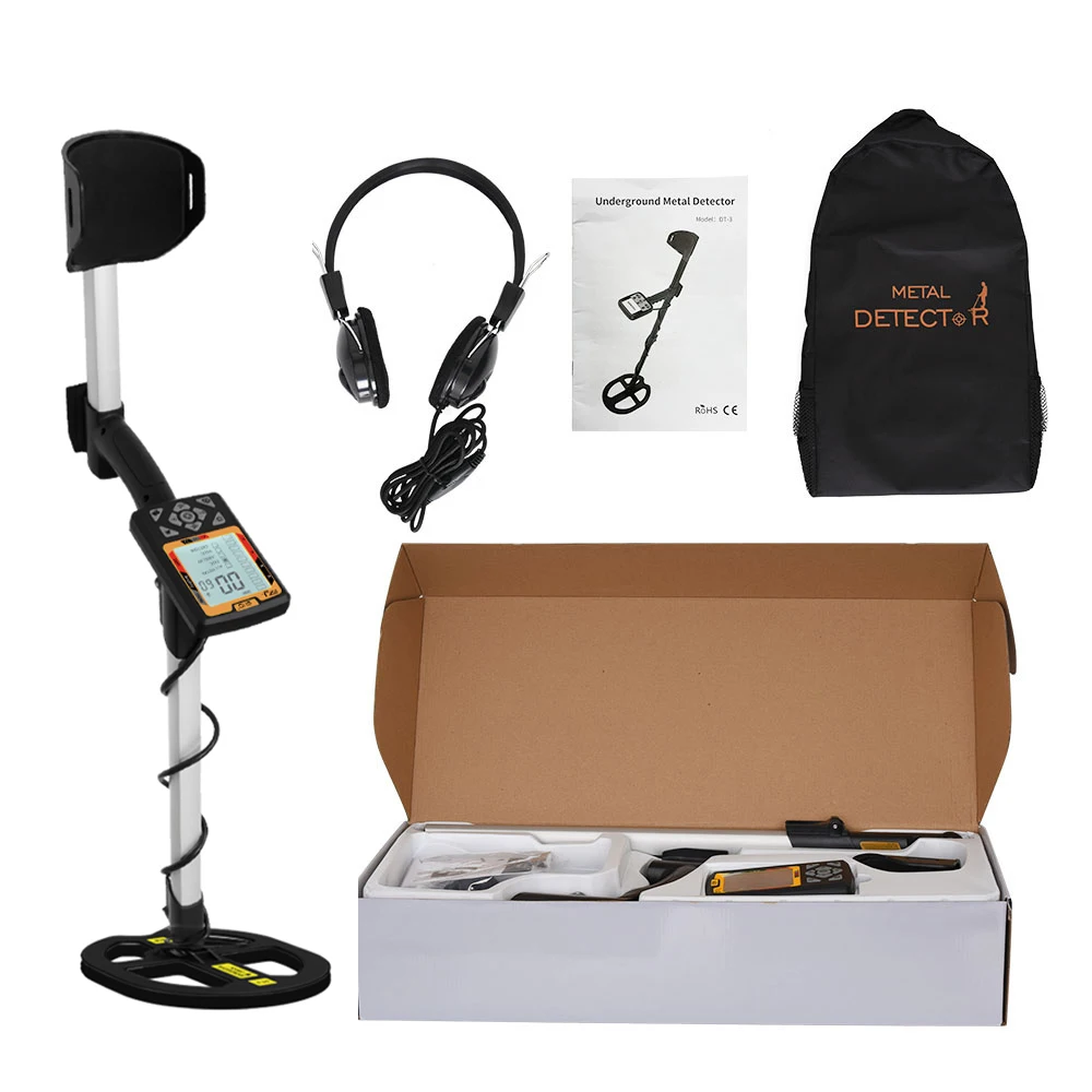 

Professional Metal Detector Underground Gold Detector High Accuracy Gold Finder Waterproof For Treasure Hunting