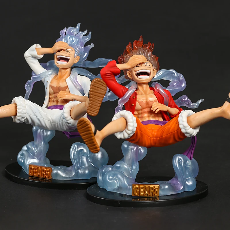

One Piece Fifth Gear 5 Sun God Luffy Nika PVC Anime Figurine Model Toy Figure Collection Doll Gift
