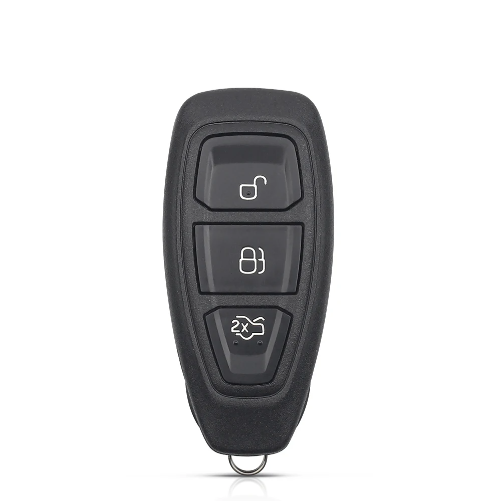 

Чехол для автомобильного ключа KEYYOU, 3 кнопки, для Ford Focus C-Max, Mondeo, Kuga, Fiesta, сменный смарт-чехол HU101 Blade чехол для дистанционного ключа от машины