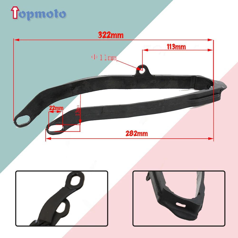 

Motorcycle Swingarm Protector Chain Slider Guard Guide Protection Cover For Kayo T2 T4 T6 250cc Dirt Pit Bike Motocross Motobike