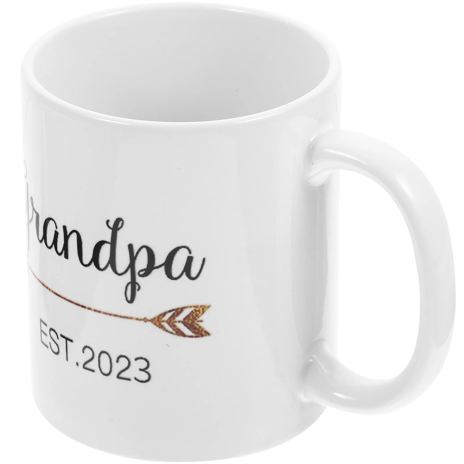 

Ceramic Cup Ceramic Tea Cup Container Grandparents Cup Grandparents Gift