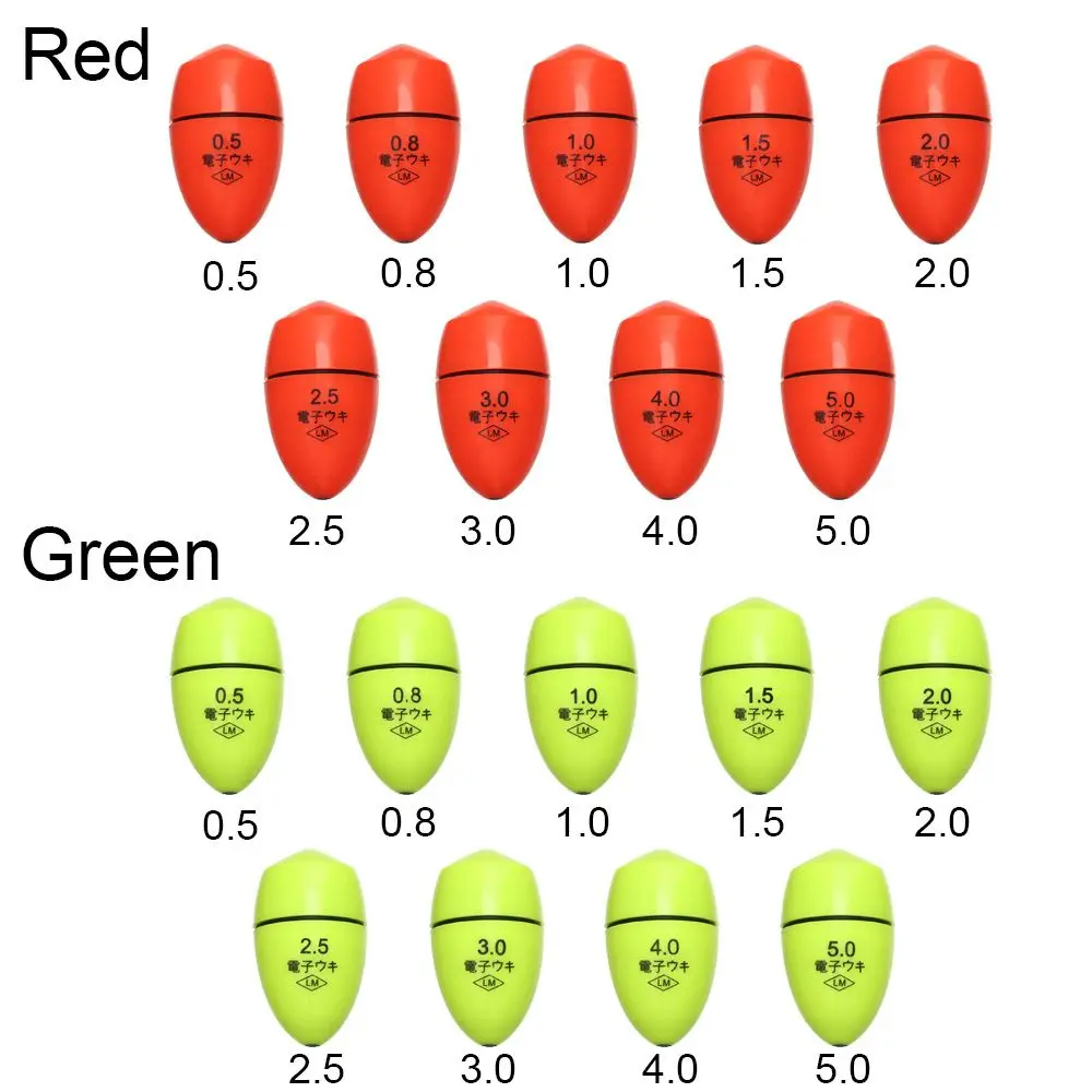 Яркий пластиковый светящийся Zhongtong электронный поплавок Рокки для рыбалки