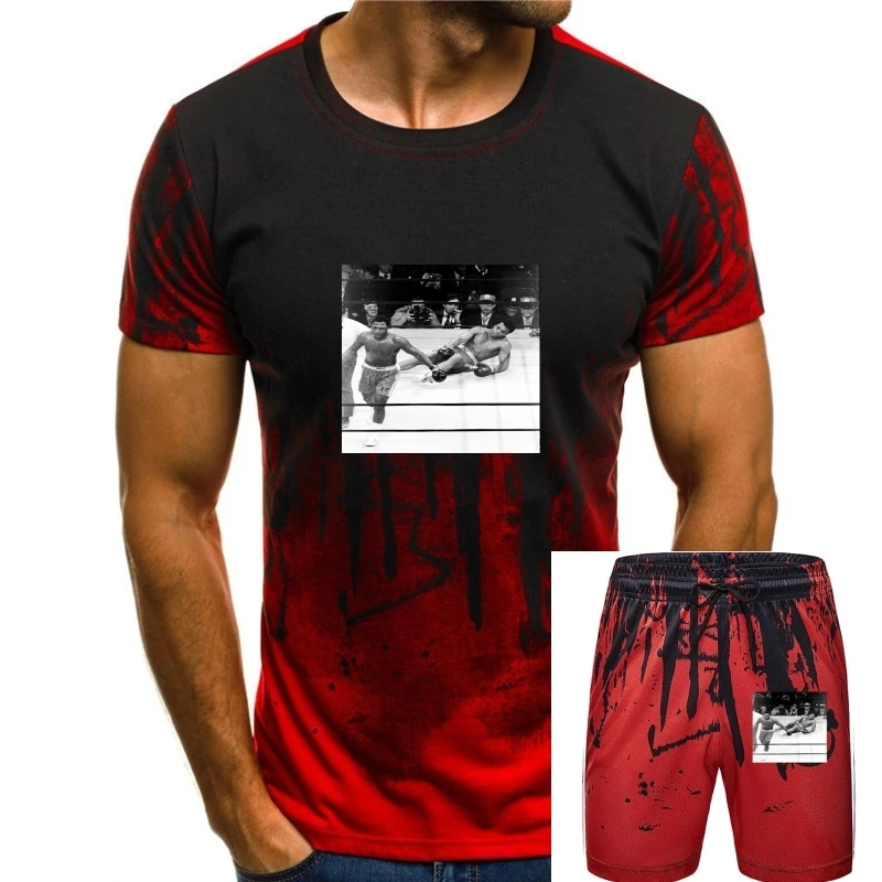 

Title: Muhammad Ali T shirt Joe Frazier vs Muhammad Ali KO Tee shirt