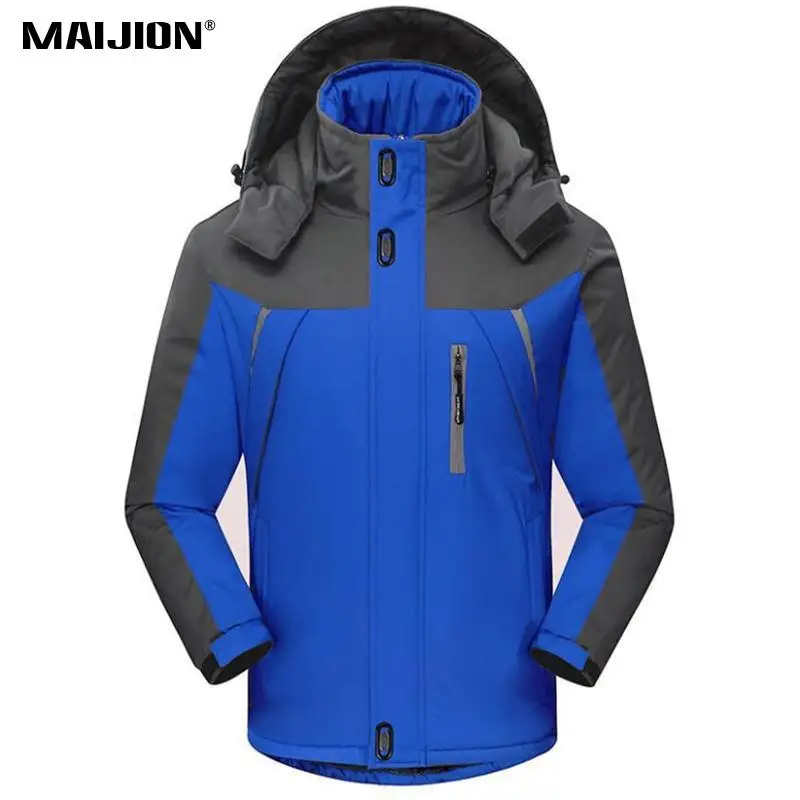 

Couple Hooded Fleece Jackets Skiing Coat Winter Waterproof Warm Hiking Jackets Outdoor Sports Clothing Climbing Cycling Coat