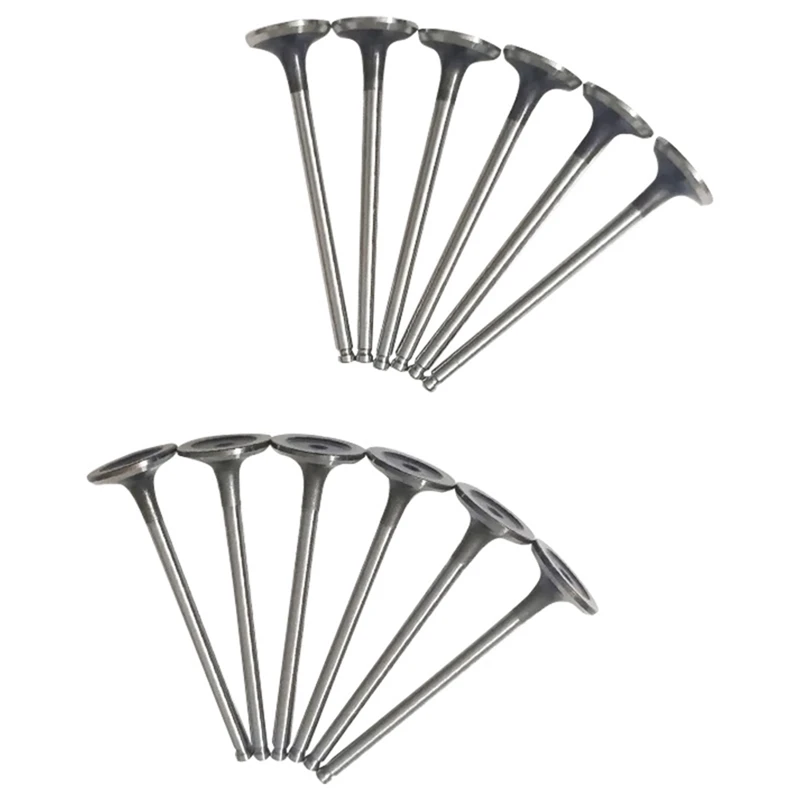 12 шт. Впускной Выпускной клапан для Citroen C3 C4 Peugeot 208 3008 308 HNX HNY 9801960980 539042 R6936 9807645980