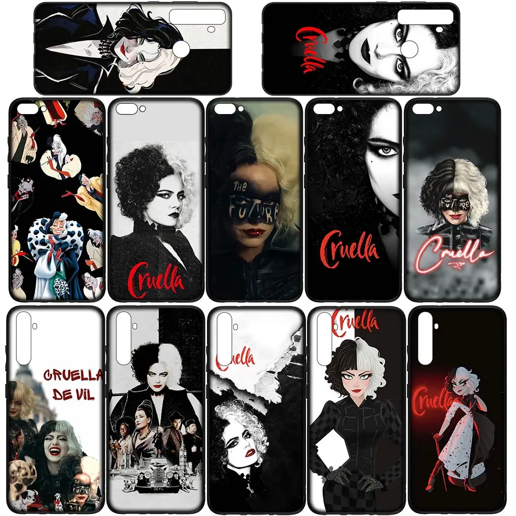 Чехол DeVil Cruella De Vil для Xiaomi Redmi Note 10 12 Pro 10A 10C 12C 10X 10S 8T C