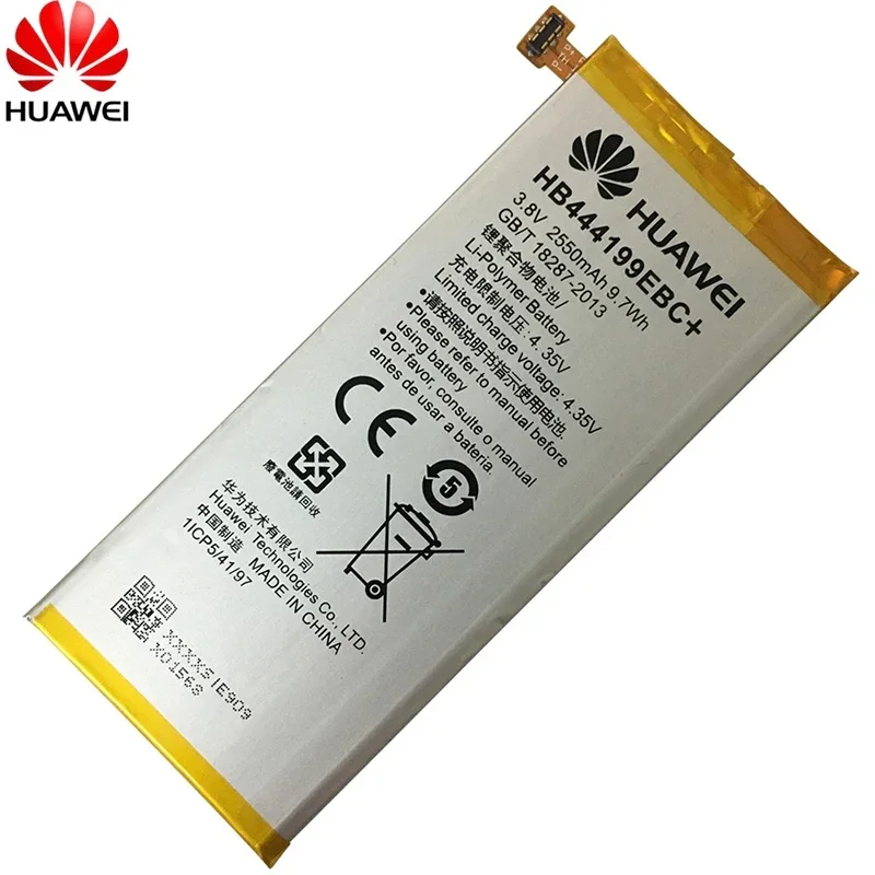 Фото Оригинальный аккумулятор Hua Wei 2550 мАч HB444199EBC для Huawei Honor 4C C8818 CHM- CL00 стандартная фотография №4