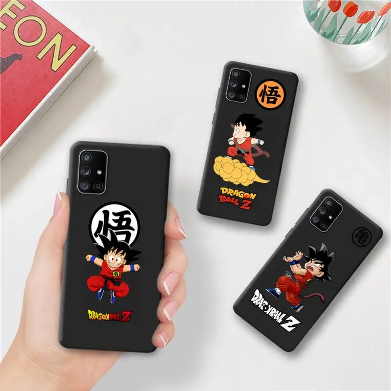 

Bandai Dragon Ball Super Z Son Goku Phone Case For Samsung Galaxy A52 A21S A02S A12 A31 A81 A10 A30 A32 A50 A80 A71 A51 5G