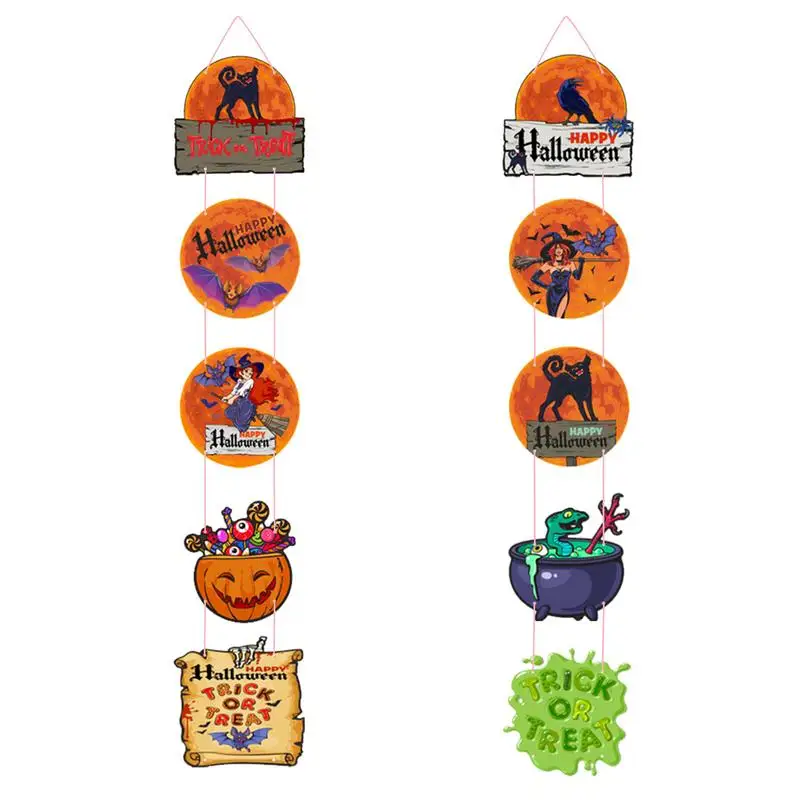 

Настенные наклейки на Хэллоуин, 10 шт., паук, настенные знаки на Хэллоуин, клейкий настенный баннер, легкое украшение на Хэллоуин для