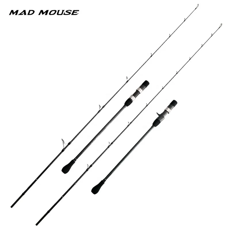 

Madmouse Bambluz 1.9m X Carbon FUJI Parts Slow Jigging Spinning&Casting Fishing Rod Lure 200-400g Ml/M/Mh Boating Rod