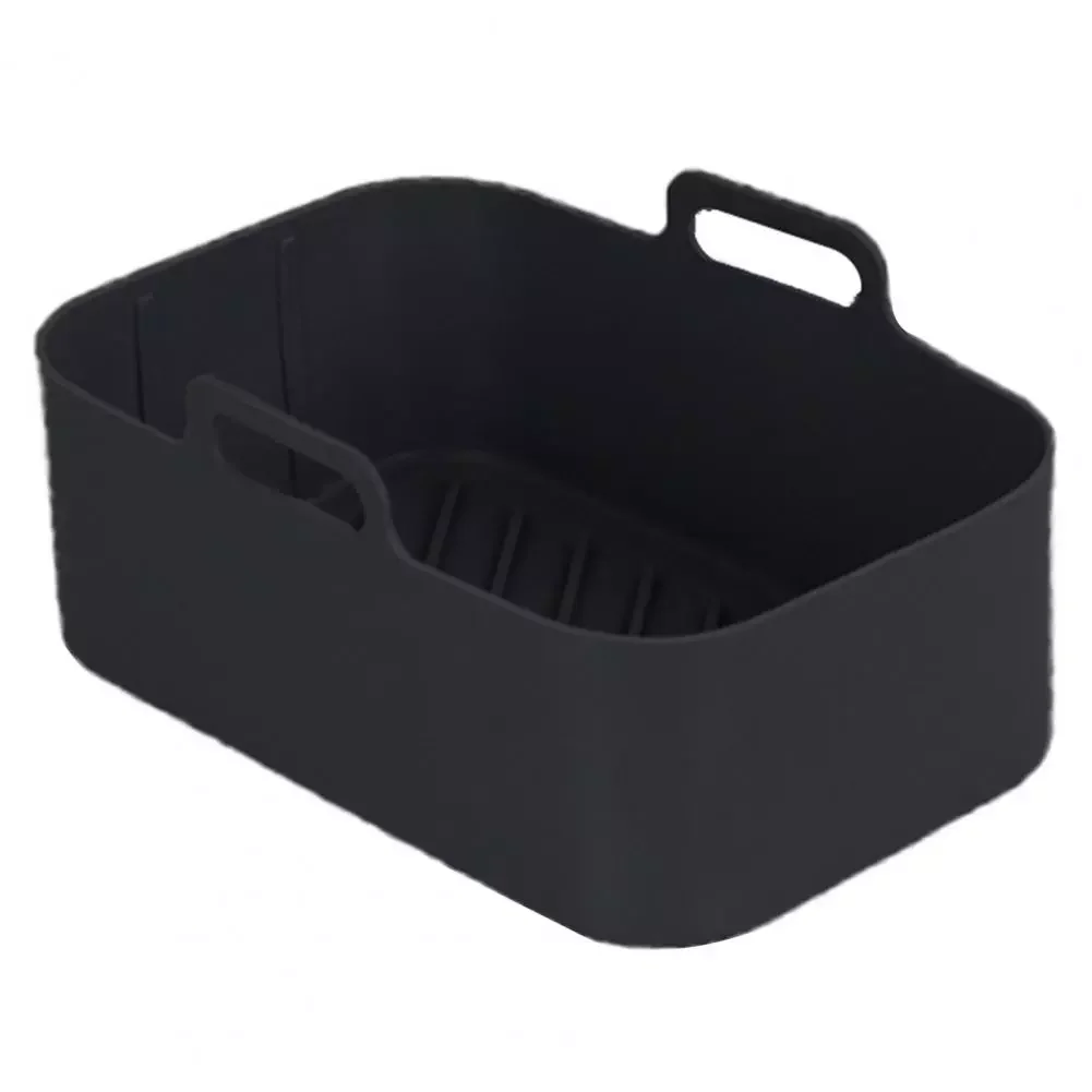 

Fryer Inner Pad 1 Set Useful Hangable Anti-scalding Mitten Solid Color Dining Room Kitchen Air Frying French Fries Baking Pot