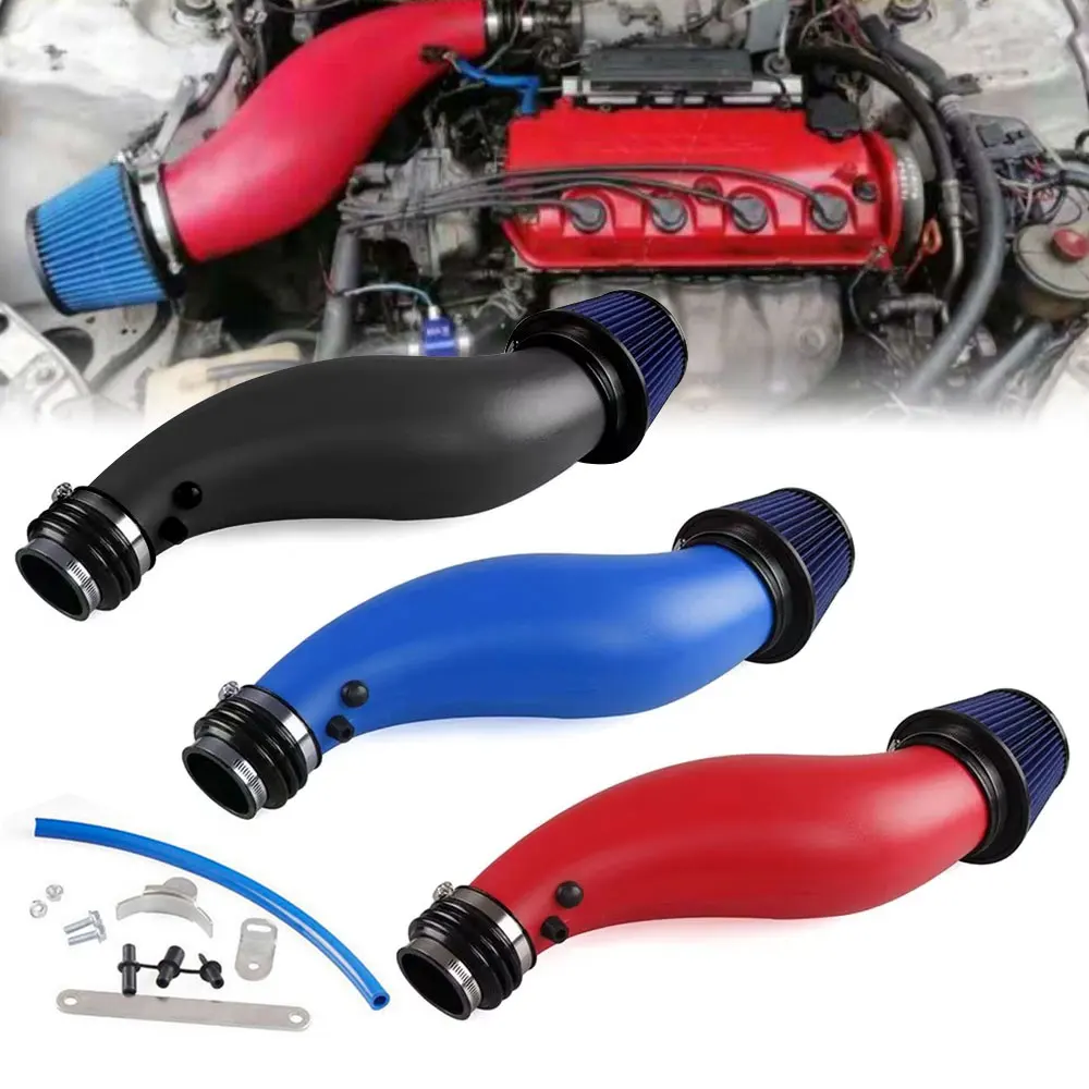 Фото Высококачественный комплект воздуховодов из АБС-пластика - для Honda Civic EG/EK 1992-2000 годов (черный/красный/синий варианты) №2