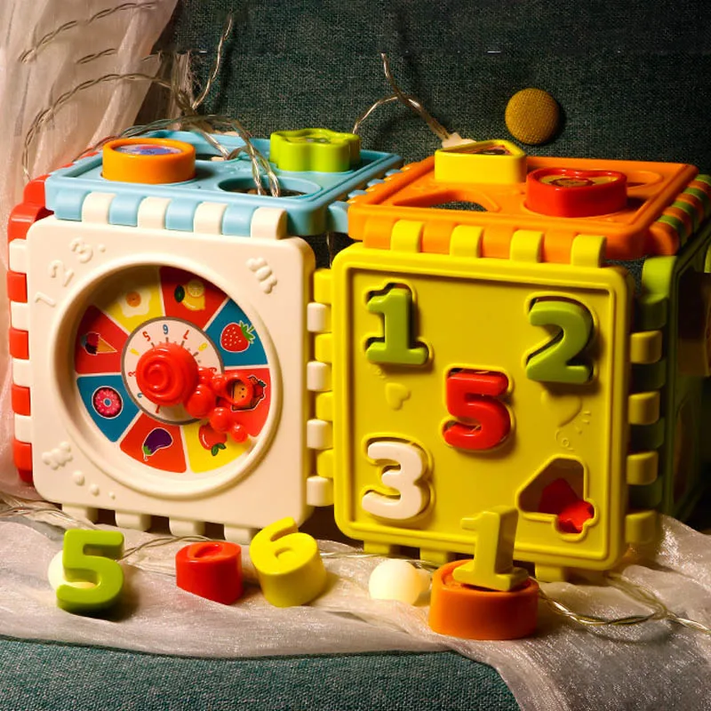 

1Sets PP Building block toys Children like Random color Early Education Number Recognition Children's learning toy