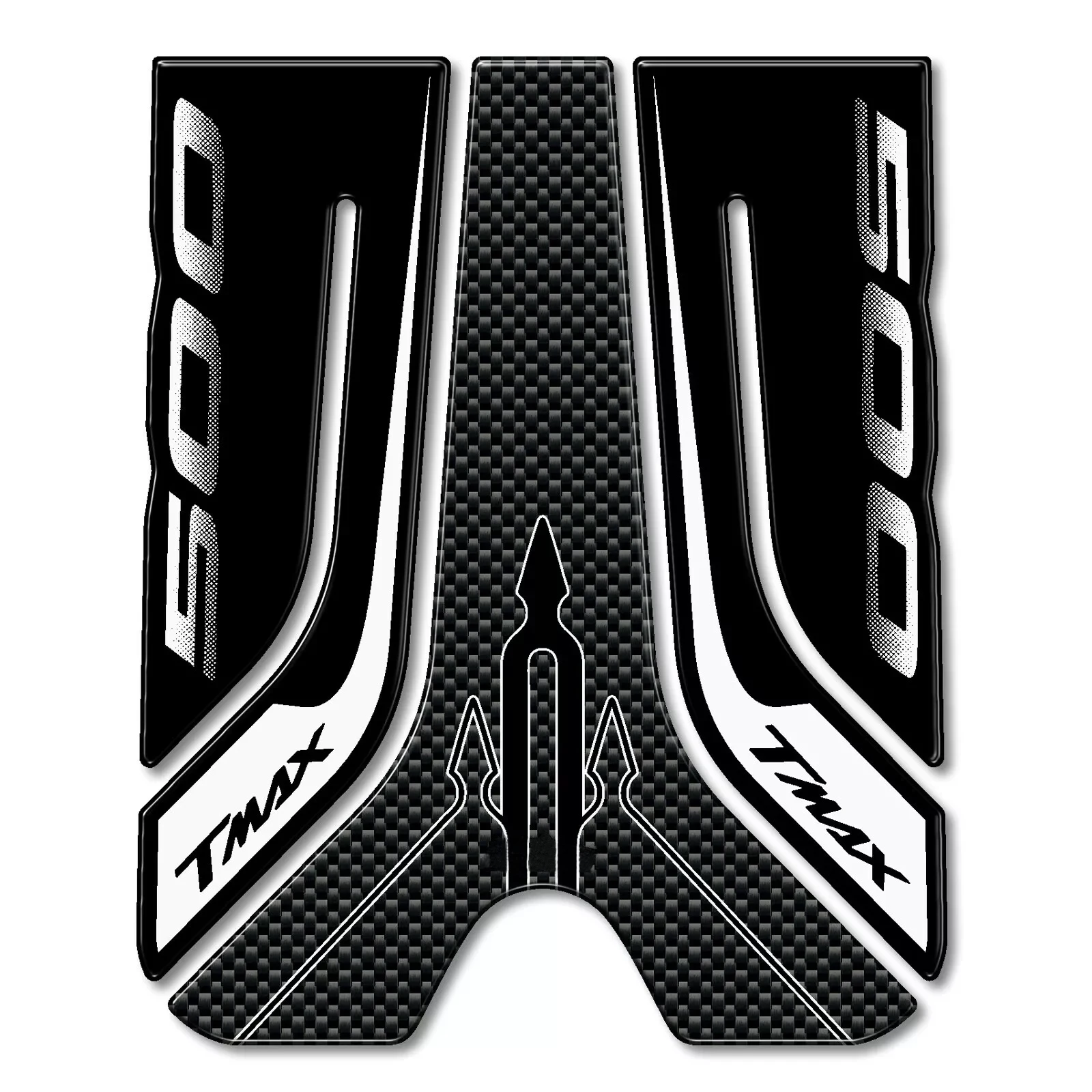 

3D Резиновая Защитная Наклейка для мотоцикла, скутера, танка для Yamaha T MAX 2001-2007 TMAX 500, лимитированный выпуск, новая декоративная наклейка