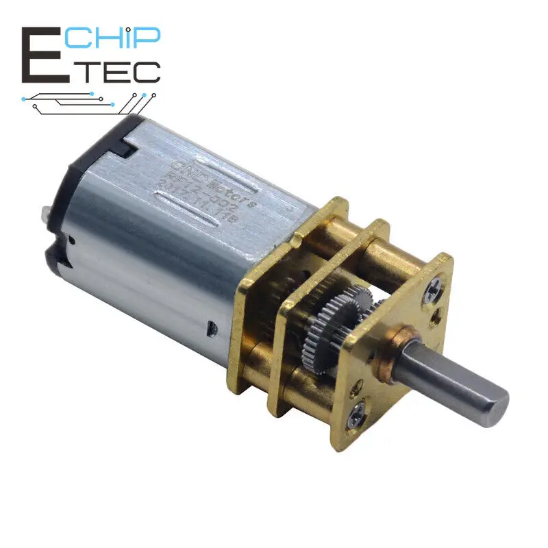 

1PC Multiple Types Micro Dc Gear Reduction Motor Low Speed Motor Ga12-N20 Deceleration Motor 3V/6V/12V GA12-N20 DC 3V 6V 12V