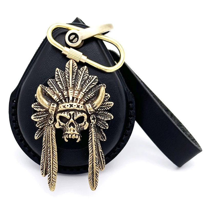 

Кожаный чехол-брелок для ключа в стиле ретро Harley Davidson 883