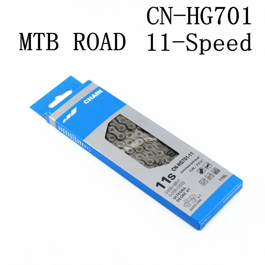 Велосипедная цепь 11 скоростей HG601 HG901 HG701 Deore велосипедная в s для дорожного