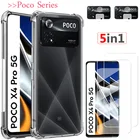 стекло + чехол на poco X4 pro 5g Case Poco X3 Pro NFC бронированный чехол poco M3 M4 Pro чехлы pocophone m4  чехол xiaomi redmi poco m3 case poco f3 чехол покофон x3 про чехлы для телефона poco x3 pro чехол поко м4 про