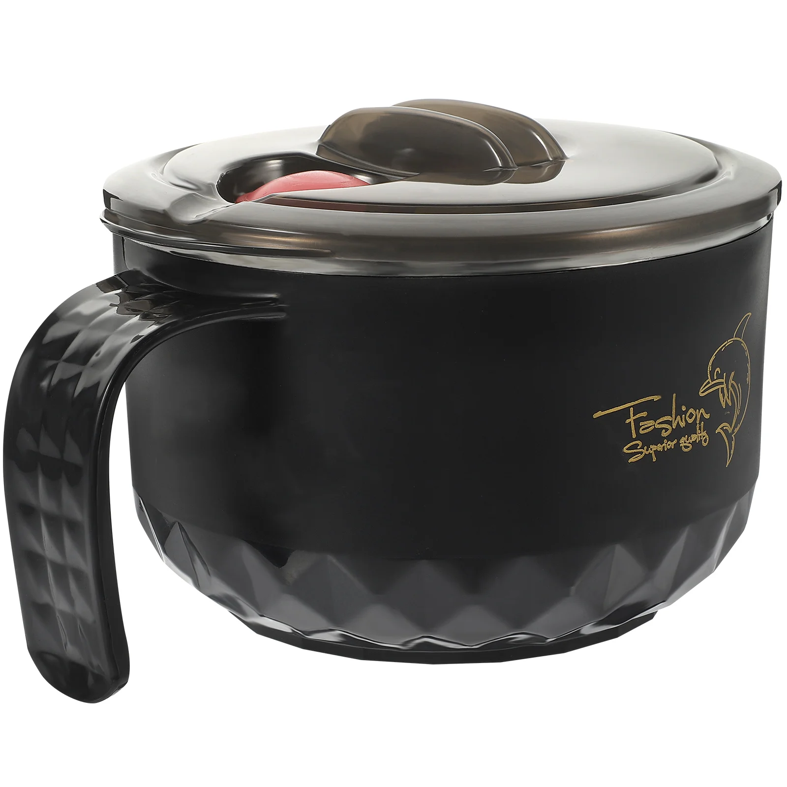 

Insulated Noodle Bowl Storage Bowl Handle Design Noodle Bowl Practical Noodle Container