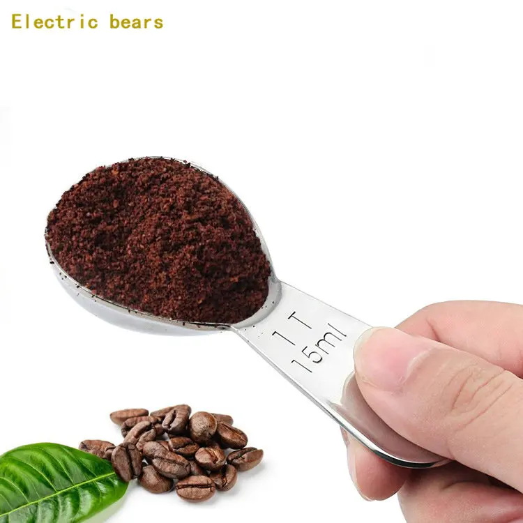 

Endurance Stainless Steel Coffee Scoops Measuring Spoons Exact Ergonomic Tablespoon Kitchen Accessories