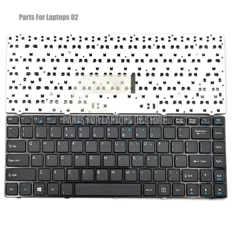 Новая клавиатура для ноутбуков MSI EX465 FX400 GE40 2OC GE40 MS-124K MS-1485 MS-1492 N4205 X350 X360 X370 X460 X460DX Series (американская раскладка) (art.: 3920dbac1cb37) - 3920dbac1cb37