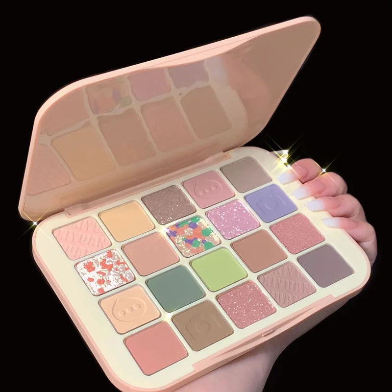 

20-color Eyeshadow Palette Pearlescent Eyeshadow Matte Eyeshadow Glitter Eyeshadow High Quality Professional Makeup Palette