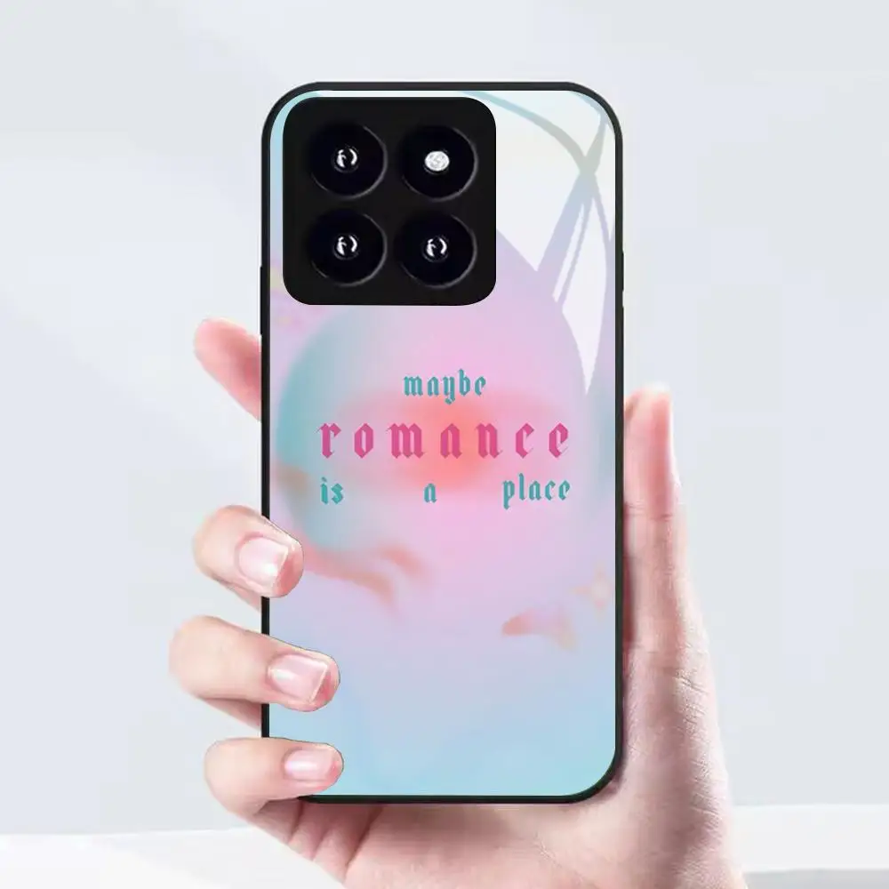 Фото Чехол для телефона Fontaines-DC R-romance для Xiaomi 17 15 14 13 12 Mi 11 X T Ultra Pro Lite 5G, черный стеклянный чехол №4