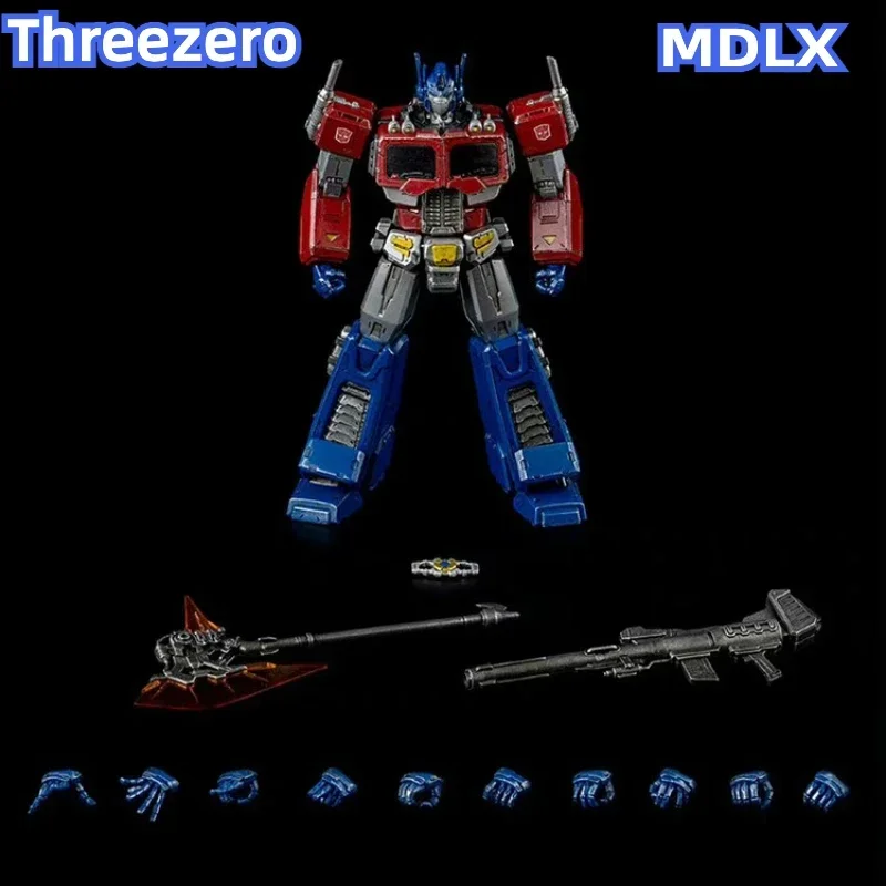 В наличии Threezero 3A трансформер MDLX G1 Optimus Prime 48 точек соприкосновения 17 8 см