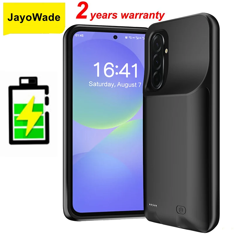 Фото Power Bank 10000 мАч для Samsung Galaxy A15 A16 A55 A54 A35 A34 S25 S24 Plus S23 S22 Ultra A36 A56 Чехол с аккумулятором Powerbank №1