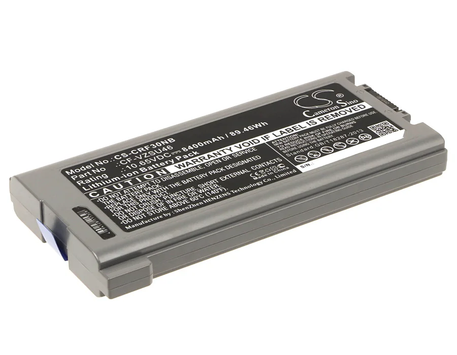 

CS 8400mAh/89.46Wh battery for Panasonic CF-30,CF-30CTQAZBM,CF-31,CF-52PFNBVFT,CF-53,CF-53AAC01FT,CF-53ASCZYFG,