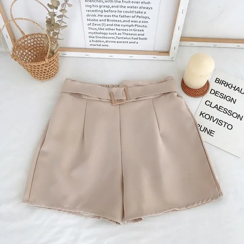 Boxer Short Pants for Women To Wear Mini Yellow Womens Shorts XL Trend 2023 Youthful Fashion Classic Y2k Harajuku Elegant Normal
