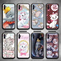 dumbo marie phone case for samsung galaxy note20 ultra 7 8 9 10 plus lite m51 m21 m31s j8 2018 prime