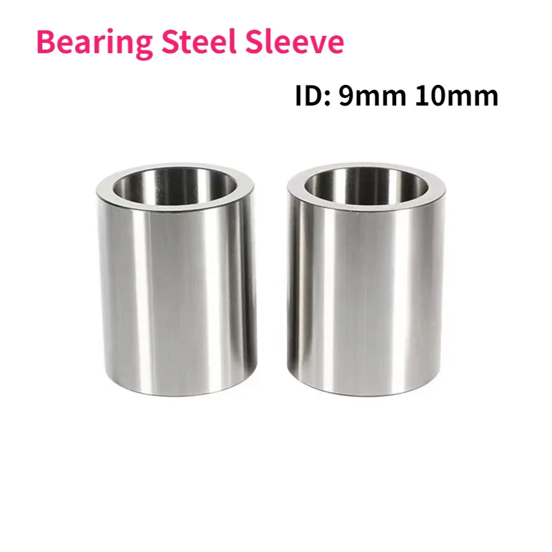 

1 шт., стальная втулка подшипника, внутренний диаметр 9 мм, 10 мм, износостойкая ось, направляющая втулка, стальное кольцо, прокладка, наружный диаметр 12 мм, 13 мм, 14 мм