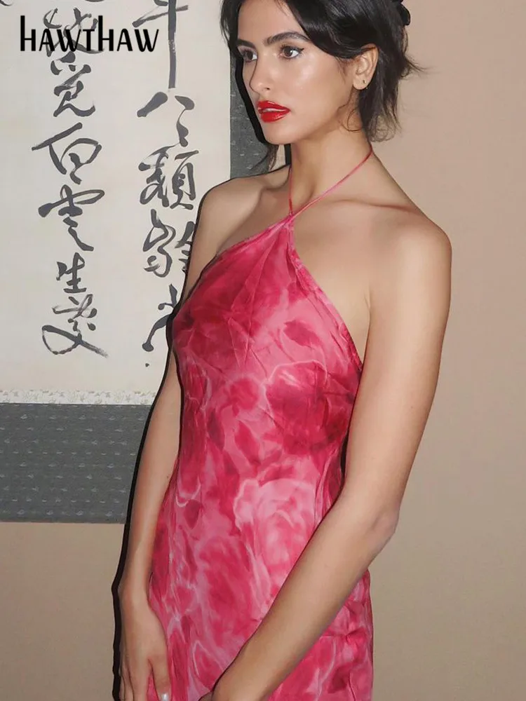 Женское облегающее мини-платье Hawthaw Клубное вечернее платье для отпуска летняя