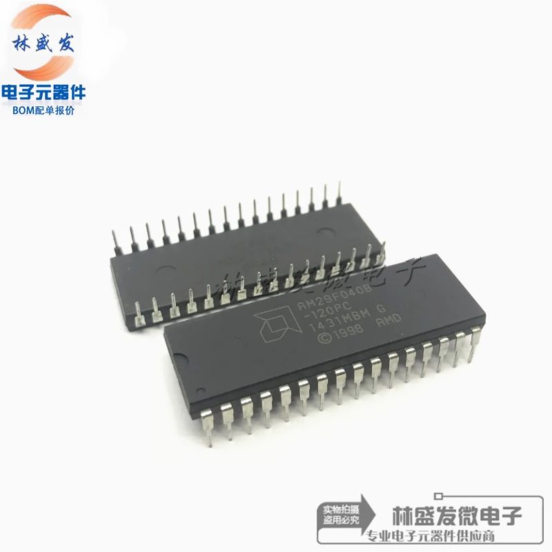 5 шт./партия, 100% Новые Φ 90PC 120PC /PI/PD/PF AM29F040B DIP32 чип памяти IC