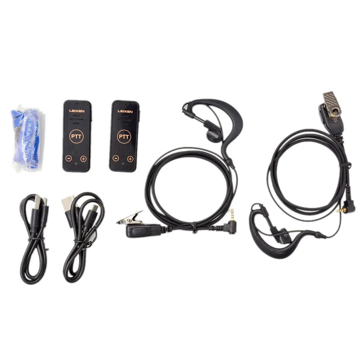 Фото 2X LEIXEN VV118 наушник-коммуникатор PTT микрофон UHF диапазоны отель ресторан бар салон беспроводная гарнитура домофон №5