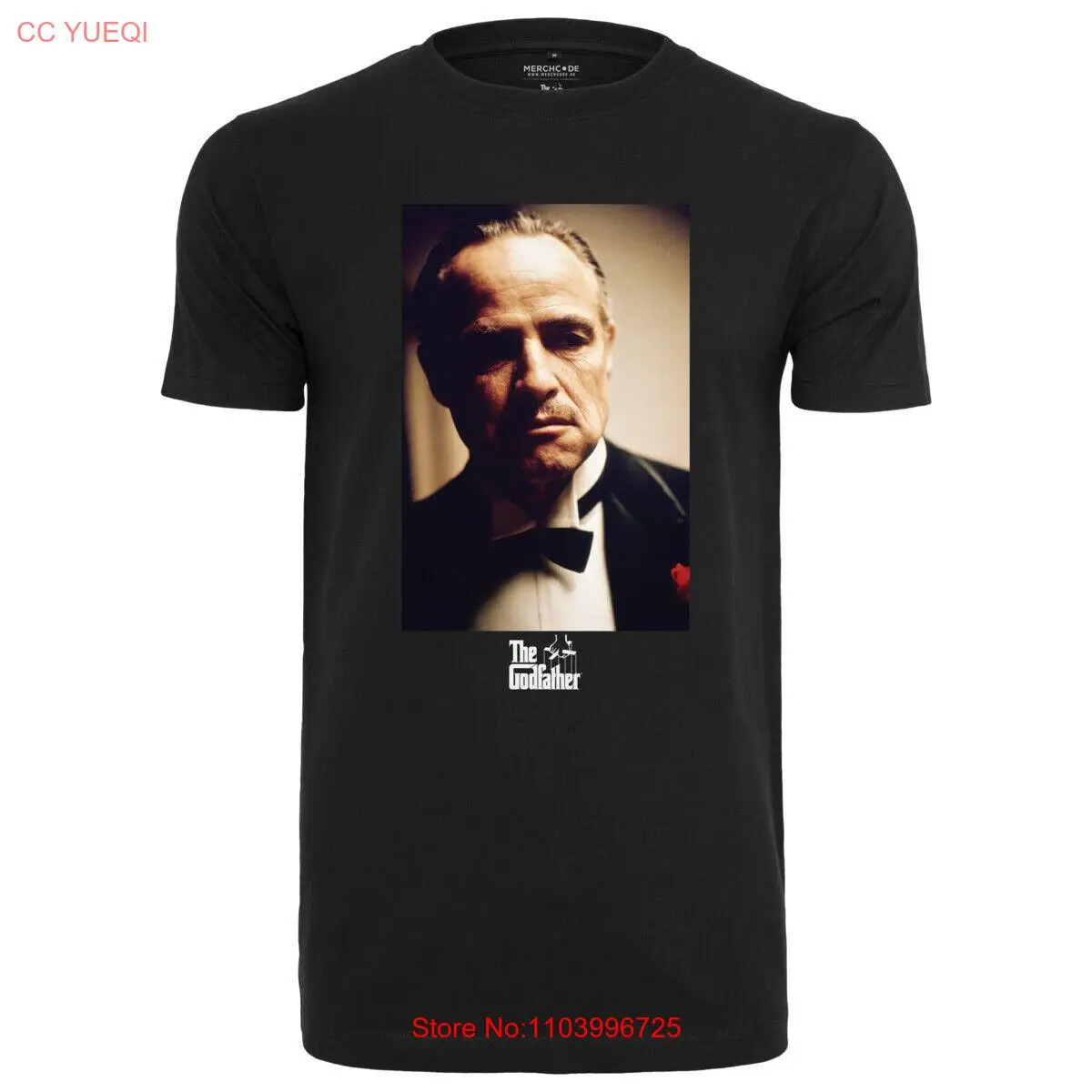 Мужская хлопковая футболка Merchcode с принтом крестного отца