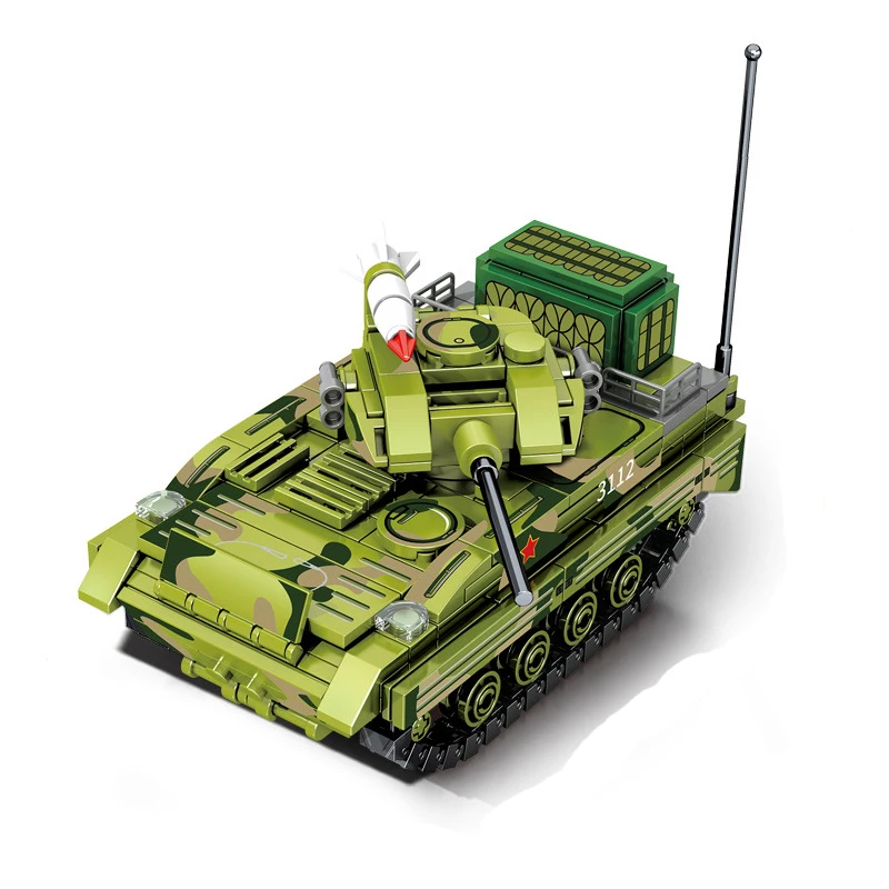 

Модель военного танка SEMBO Panzer, модель автомобиля, строительные блоки WW2, армия, оружие, солдаты, фигурки, развивающие блоки, игрушки для детей, подарки
