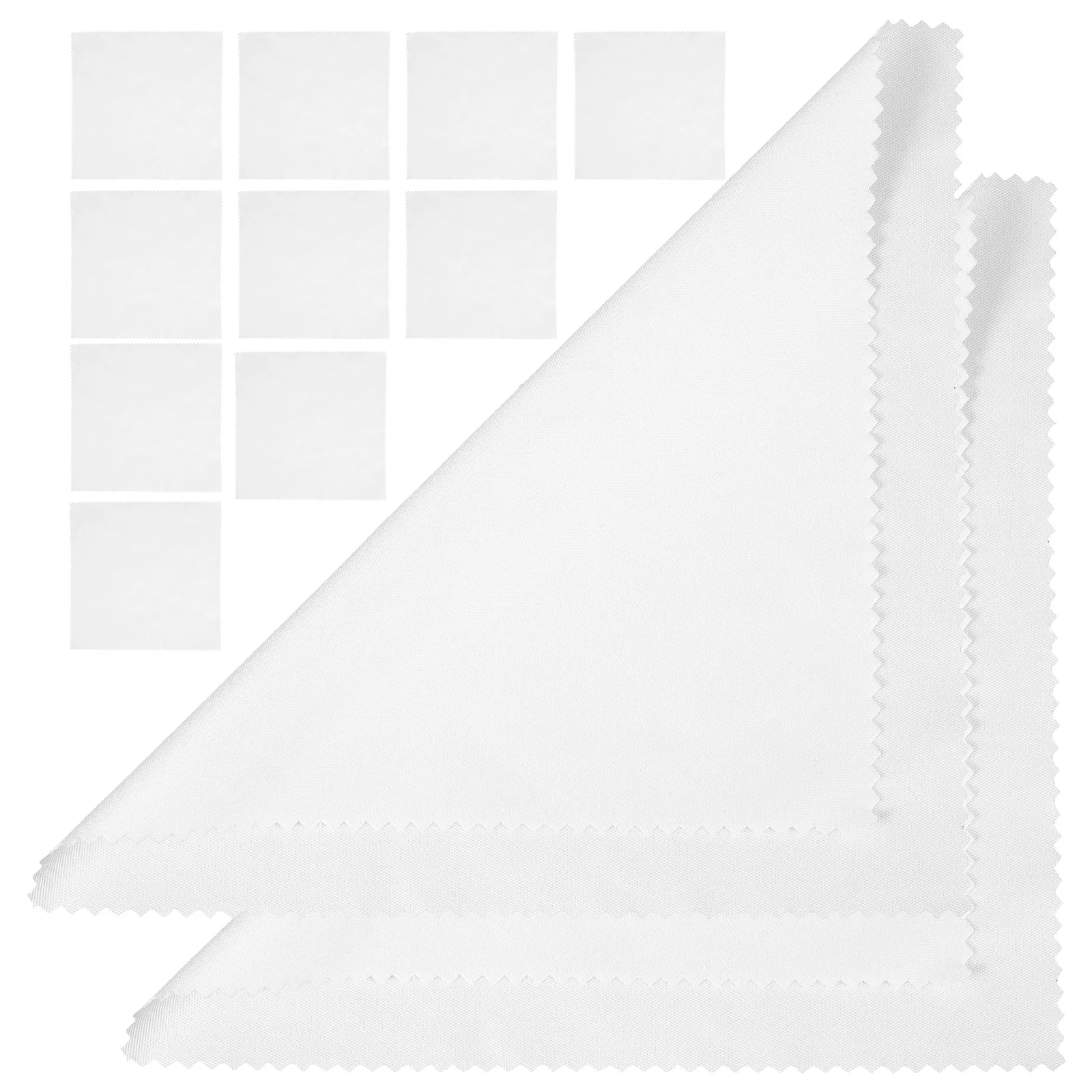 

50 Pcs Microfiber Cloth Glasses Polishing Cloths Eye Wipes Eyeglass Cleaner Lens Superfine Cleaning