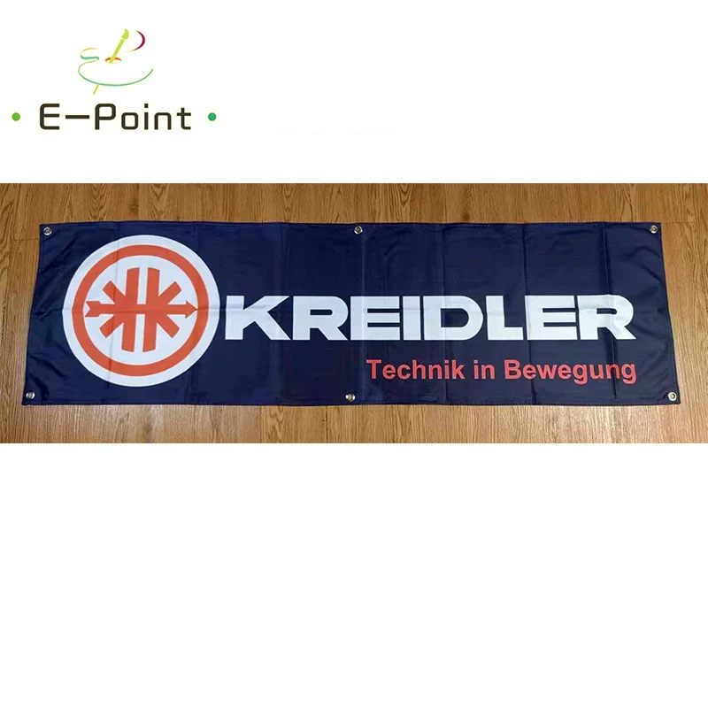 130 г/м2 150D материал Германия Kreidler баннер для мотоциклов 1 5 футов * (45*150 см) размер