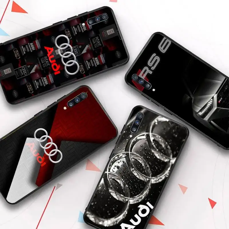

Luxury Popular A-Audi RS Sport Car Phone Case for Samsung Galaxy A 51 30s a71 Soft Cover for A21s A70 10 A30
