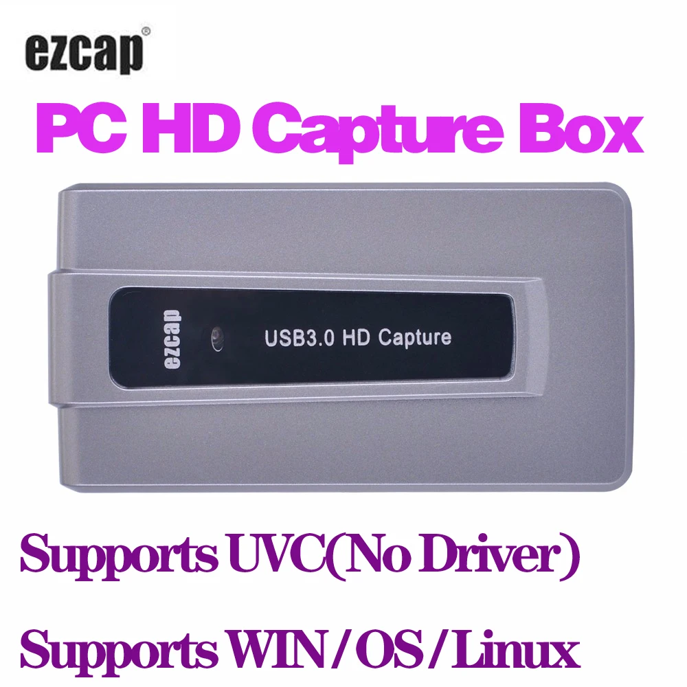 Ezcap 287 коробка захвата игр HDMI вход USB 3,0 поддерживает UVC HD Видео Аудио запись на Windows/Mac/Linux для PS4 PS3 Xbox 360/One