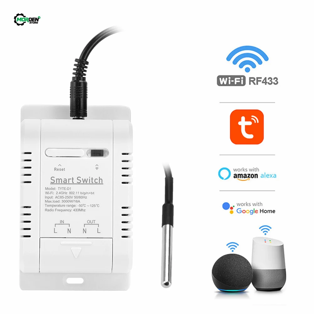 Умный переключатель температуры и влажности