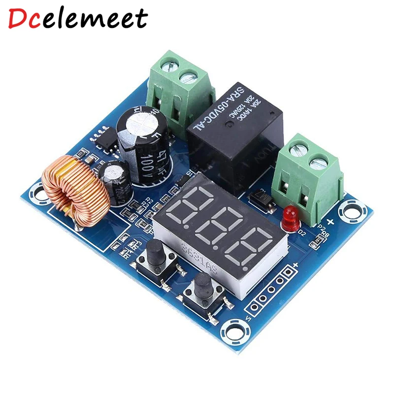 

XH-M609 Digital Low Voltage Disconnect Module 12V 24V 36V Digital LED Display Over-Discharge Protection for 12-36V DC Battery