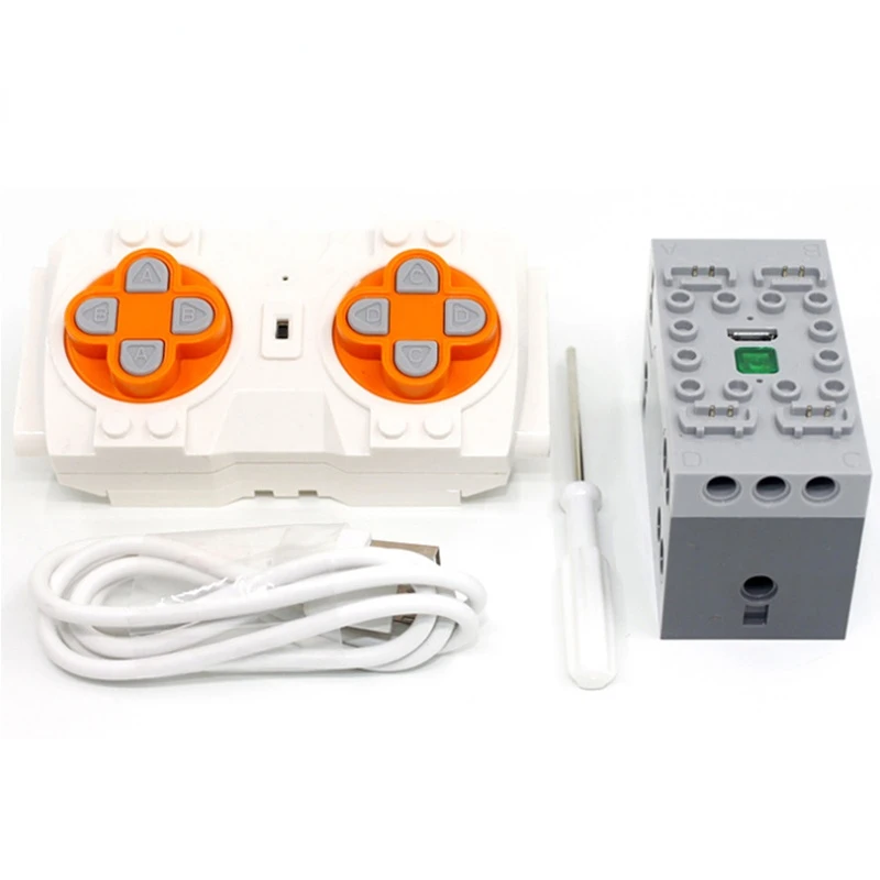 Новинка креативный телефон Bluetooth пульт дистанционного управления 4 канала коробка литиевых батарей строительные блоки Совместимые с logoes Sbrick Buwizz части