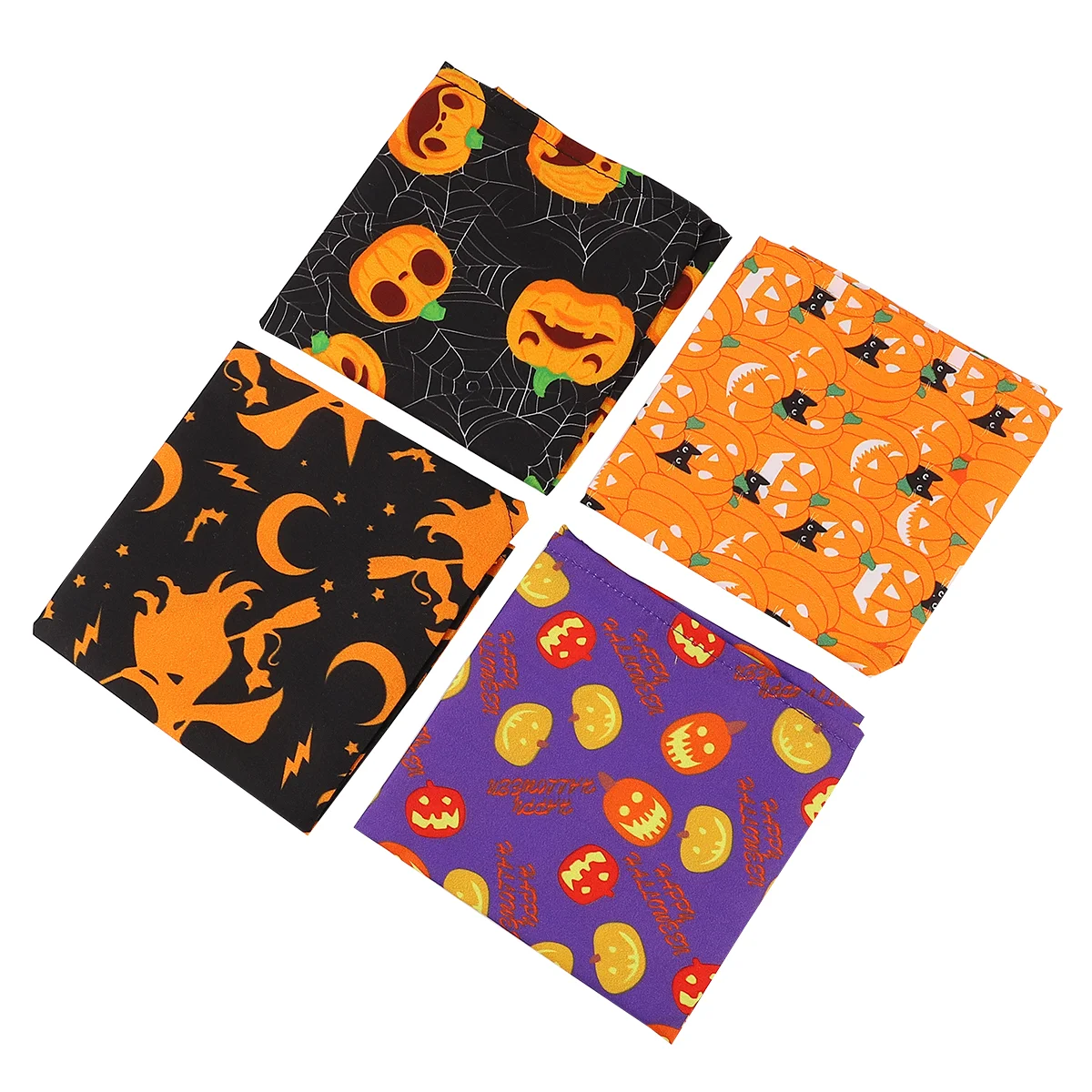 

4PCS Bib Scarf Neck Scarf Neckerchief Pets Bandana for Dogs Pets