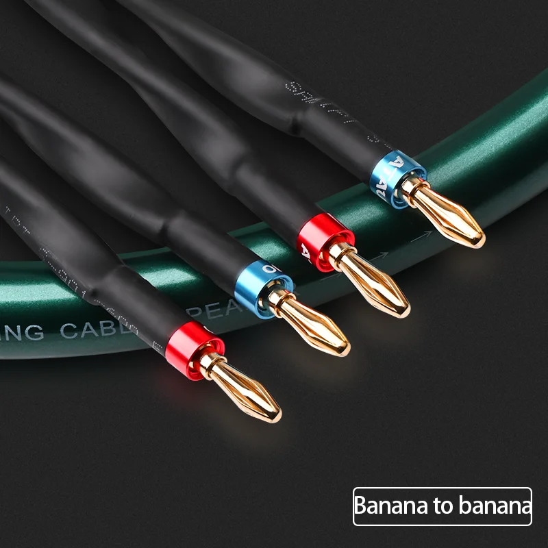 ATAUDIO Hi-Fi акустический кабель 1 пара высококачественных акустических кабелей 7N OCC с