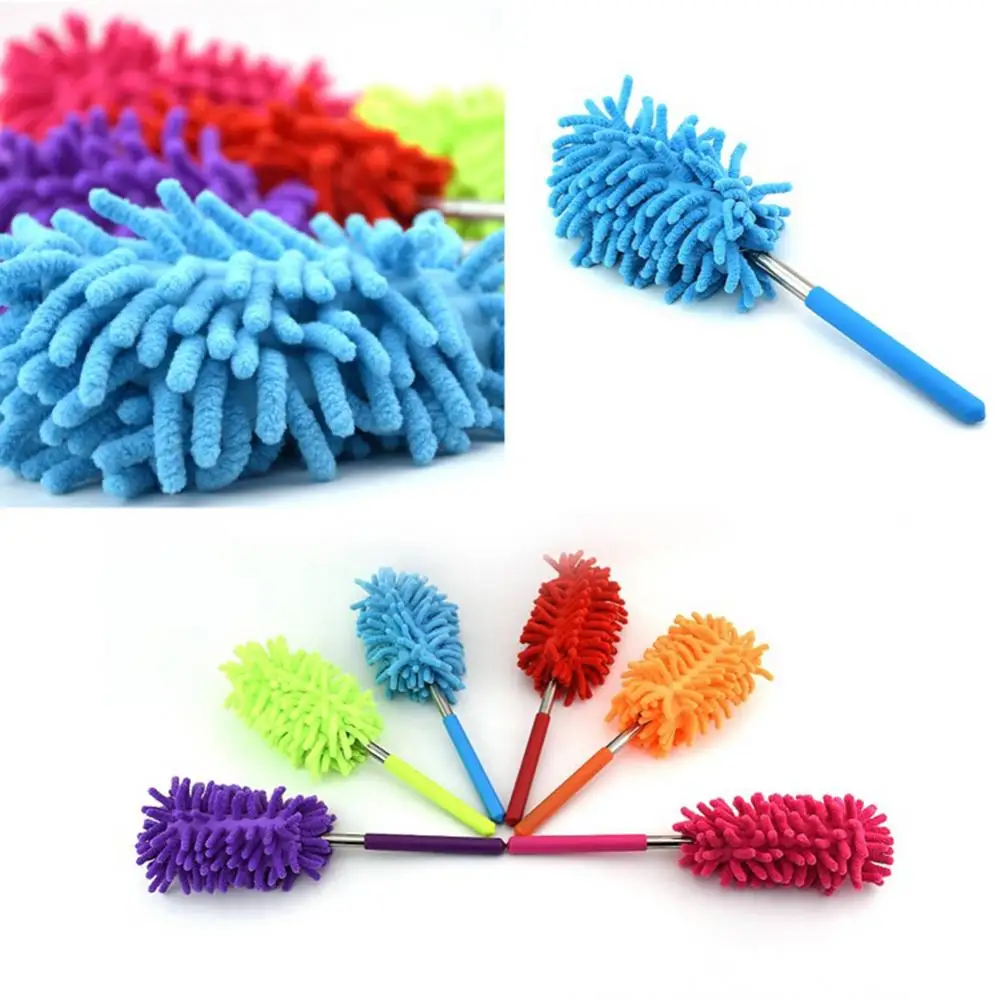 

Retractable Flexible Chenille Dust Removal Duster Brush Microfiber Cleaning Tool Household Merchandises Accessories
