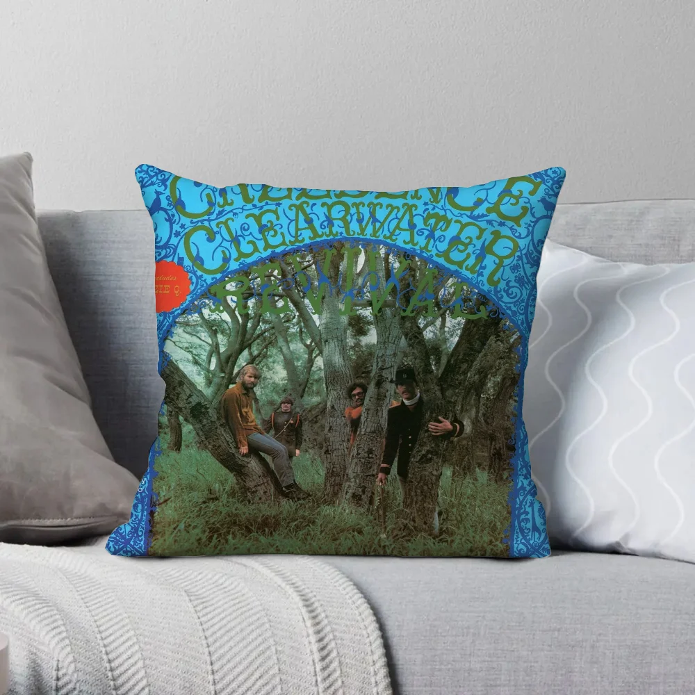 Чехлы На Подушки Creedence Clearwater Revival В Клетку 60x60 См
