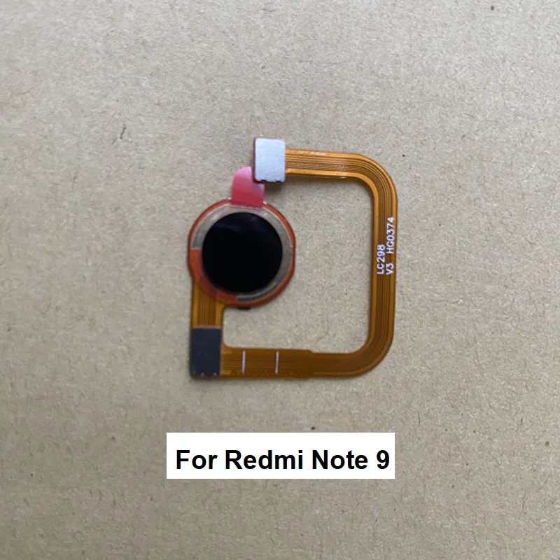 Sensor de huella digital Original para Xiaomi Redmi Note 9, botón de...